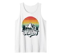 Keep It Simple And Go Escursioni Montagne Retro Vintage Escursioni Canotta