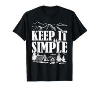 Keep It Simple Campeggio Maglietta