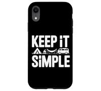 Keep It Simple Falò Amante Della Natura Tenda da Campeggio Custodia per iPhone XR