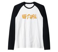 Keep It Simple Minimalist Motivational Quote Design Maglia con Maniche Raglan