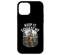 Keep It Squatchy Bigfoot Sasquatch Forest Cryptozoology Custodia per iPhone 12 mini
