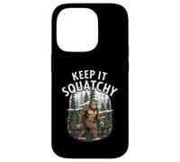 Keep It Squatchy Bigfoot Sasquatch Forest Cryptozoology Custodia per iPhone 14 Pro