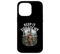 Keep It Squatchy Bigfoot Sasquatch Forest Cryptozoology Custodia per iPhone 14 Pro Max