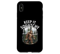 Keep It Squatchy Bigfoot Sasquatch Forest Cryptozoology Custodia per iPhone XS Max