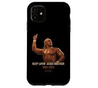 Keep Lovin' Jesus Brother - Wrestling Commemorative Faith Custodia per iPhone 11