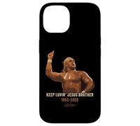 Keep Lovin' Jesus Brother - Wrestling Commemorative Faith Custodia per iPhone 14