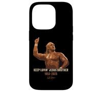 Keep Lovin' Jesus Brother - Wrestling Commemorative Faith Custodia per iPhone 14 Pro