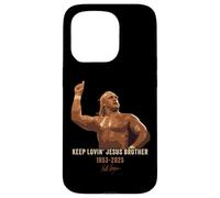 Keep Lovin' Jesus Brother - Wrestling Commemorative Faith Custodia per iPhone 15 Pro