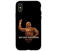 Keep Lovin' Jesus Brother - Wrestling Commemorative Faith Custodia per iPhone X/XS