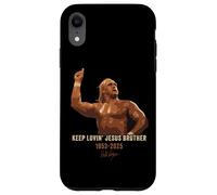 Keep Lovin' Jesus Brother - Wrestling Commemorative Faith Custodia per iPhone XR
