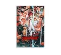 KEEP MARY Fate Samurai Remnant, poster decorativo su tela, per soggiorno, camera da letto, 20 x 30 cm