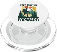 Keep Moving Forward Escursionisti avventurosi Escursioni motivazionali PopSockets PopGrip per MagSafe