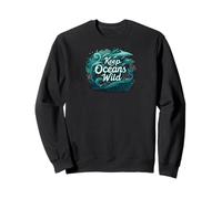 Keep Oceans Wild Marine Life Conservation Ocean Felpa