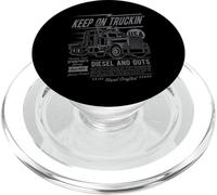 Keep On Truckin' Semirimorchio Semirimorchio Camion Driver Design PopSockets PopGrip per MagSafe
