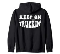 Keep On Truckin Shirt for Women Keep On Trucking Men Trucker Felpa con Cappuccio