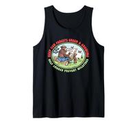 Keep Our Forest Green & Growing Smokey Bear & Friends Retro Canotta