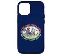 Keep Our Forest Green & Growing Smokey Bear & Friends Retro Custodia per iPhone 12/12 Pro