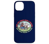 Keep Our Forest Green & Growing Smokey Bear & Friends Retro Custodia per iPhone 14 Plus
