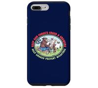 Keep Our Forest Green & Growing Smokey Bear & Friends Retro Custodia per iPhone 7 Plus/8 Plus