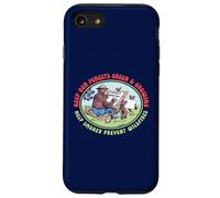 Keep Our Forest Green & Growing Smokey Bear & Friends Retro Custodia per iPhone SE (2020) / 7/8