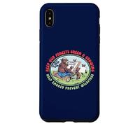 Keep Our Forest Green & Growing Smokey Bear & Friends Retro Custodia per iPhone XS Max
