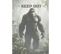 Keep Out: Premium Hardcover Notebook That Is Stylish and Built to Last, 6 x 9 Inches, 200 College-Ruled Pages