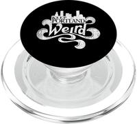 Keep Portland Weird City Skyline Oregon Stato PopSockets PopGrip per MagSafe