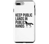 Keep Public Lands in Public Hands Off My Public Land Protect Custodia per iPhone 7 Plus/8 Plus