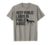Keep Public Lands in Public Hands Off My Public Land Protect Maglietta