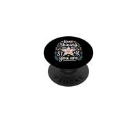 Keep Shining Like The Star You Are Optimism Mindset - PopSockets PopGrip Adesivo