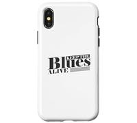 Keep the Blues Alive Music Tromba Custodia per iPhone X/XS