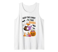 Keep The Candy I'll Take Books Duck Skeleton Canotta