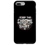 Keep the Chrome Shiny Auto Enthusiast Design Custodia per iPhone 7 Plus/8 Plus