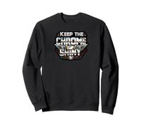 Keep the Chrome Shiny Auto Enthusiast Design Felpa