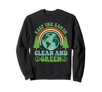 Keep The Earth Clean And Green Planet Environmental Felpa