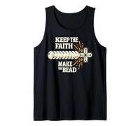 Keep The Faith Make The Bead Croce Canotta