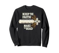 Keep The Faith Make The Bead Croce Felpa