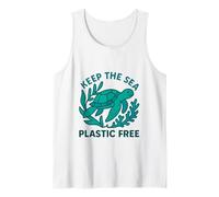 Keep The Sea - Giornata Ecologica della Terra delle Tartarughe Marine Senza plastica Canotta