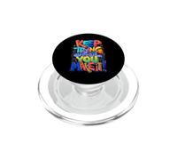 Keep Trying Until You Make It Mantra della motivazione PopSockets PopGrip per MagSafe