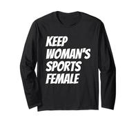 Keep Womans Sports Female Awesome Fair Play Tees Maglia a Manica