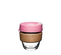 KeepCup BCSAS08 Tazza da caffè Brew Cork Saskatoon 227ml-rosa, Vetro Plastica
