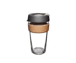 KeepCup Brew, Cork Edition | Tazza a Pressione con Tappo in Sughero da 47,3 cl