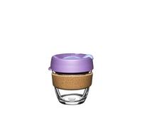 KeepCup Brew Cork, tazza di vetro riutilizzabile, piccola 227 ml, chiaro di luna