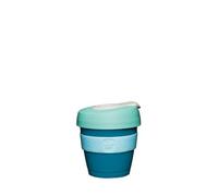 KeepCup Tazza da caffè originale, leggera, riutilizzabile, con coperchio antispruzzo, 118 ml, colore: ceruleo