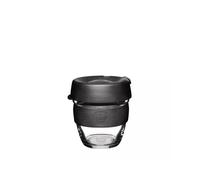 KeepCup - Tazza da Viaggio, Vetro, Nero, 8oz/227ml
