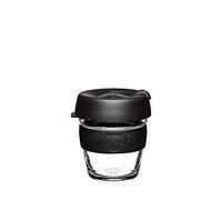 KeepCup Tazza in vetro riutilizzabile misura XS 177 ml nero