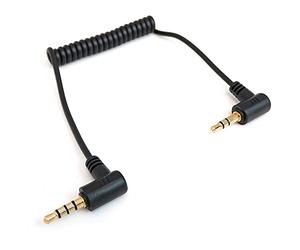 keepdrum ADP07 - Cavo Adattatore Jack Cuffie, Adattatore Microfono, TRRS-TRS con Jack da 3,5 mm