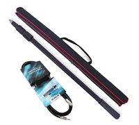 keepdrum BP03 Boompole 2 m + cavo di prolunga da 3,5 mm, 3 m