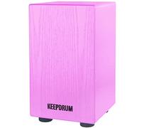 Keepdrum DC1M PK Cajon Sgabello per bambini, colore: Rosa