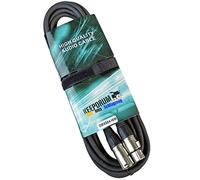 keepdrum DMX - Cavo di controllo XLR a 3 poli, 100 Ohm, 10 m